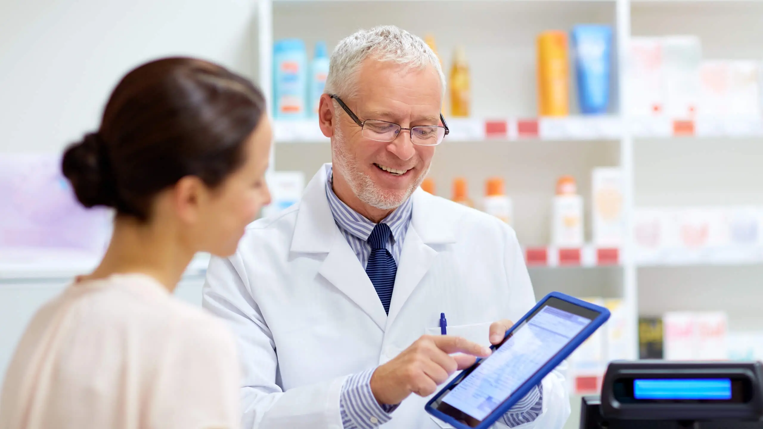 shopping in veterinary pharmacy